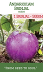 Andarkulam Brinjal / 1 Brinjal -500gm